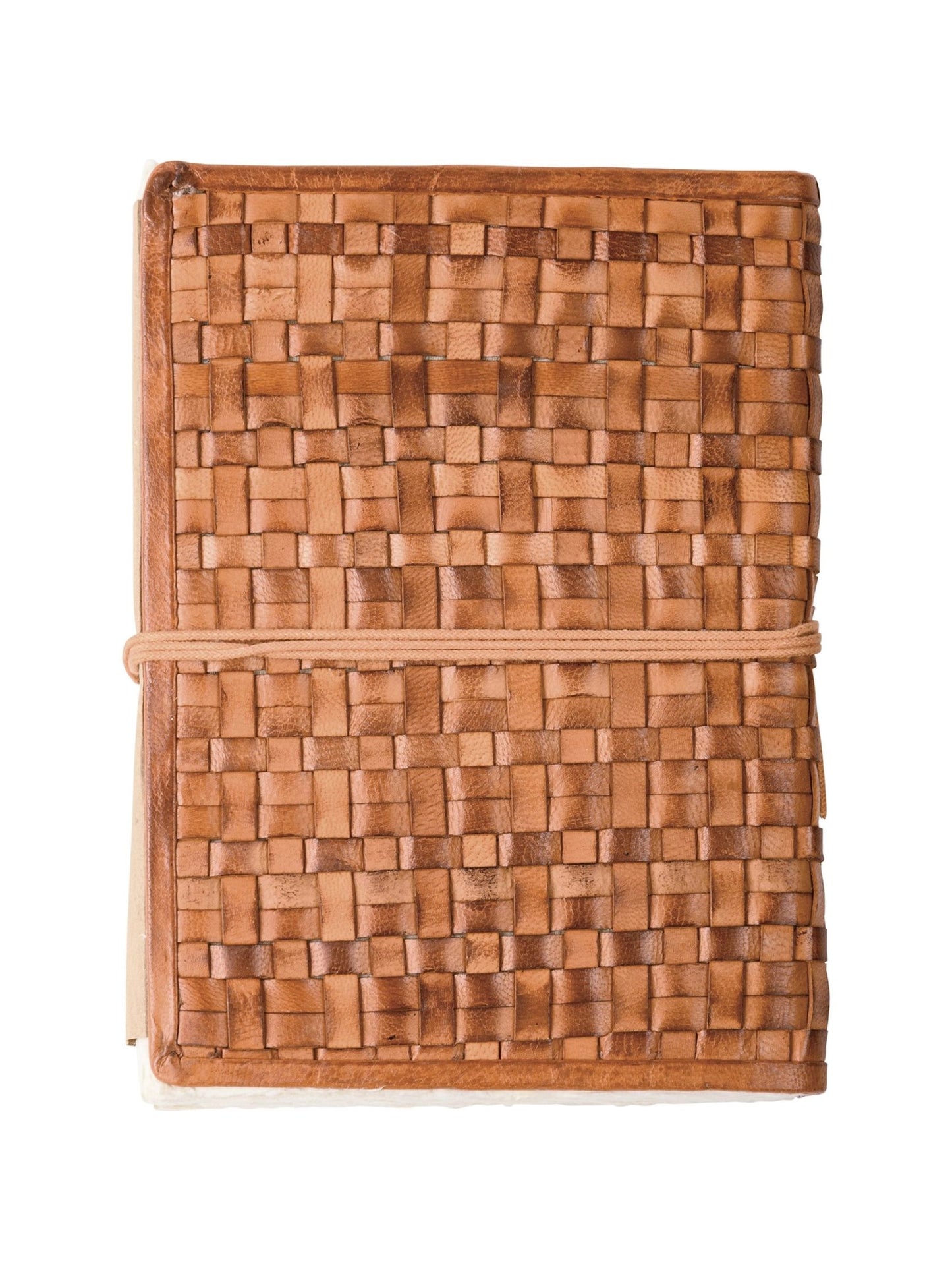 Woven Leather Journal