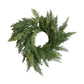 Real Touch Faux Cypress Christmas Wreath - 12" - Pick Up Only
