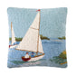 Sailboats Hook Pillow - Susan Winget - Pick Up Only