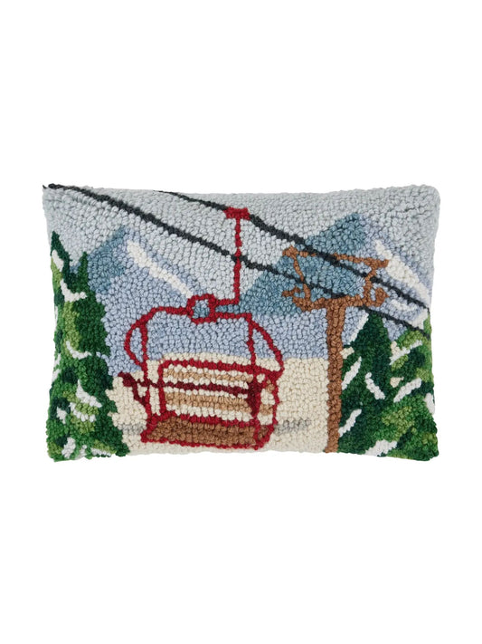 Vintage Gondola Hook Pillow