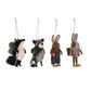Handmade Wool Felt Forest Animal Ornament