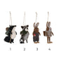 Handmade Wool Felt Forest Animal Ornament