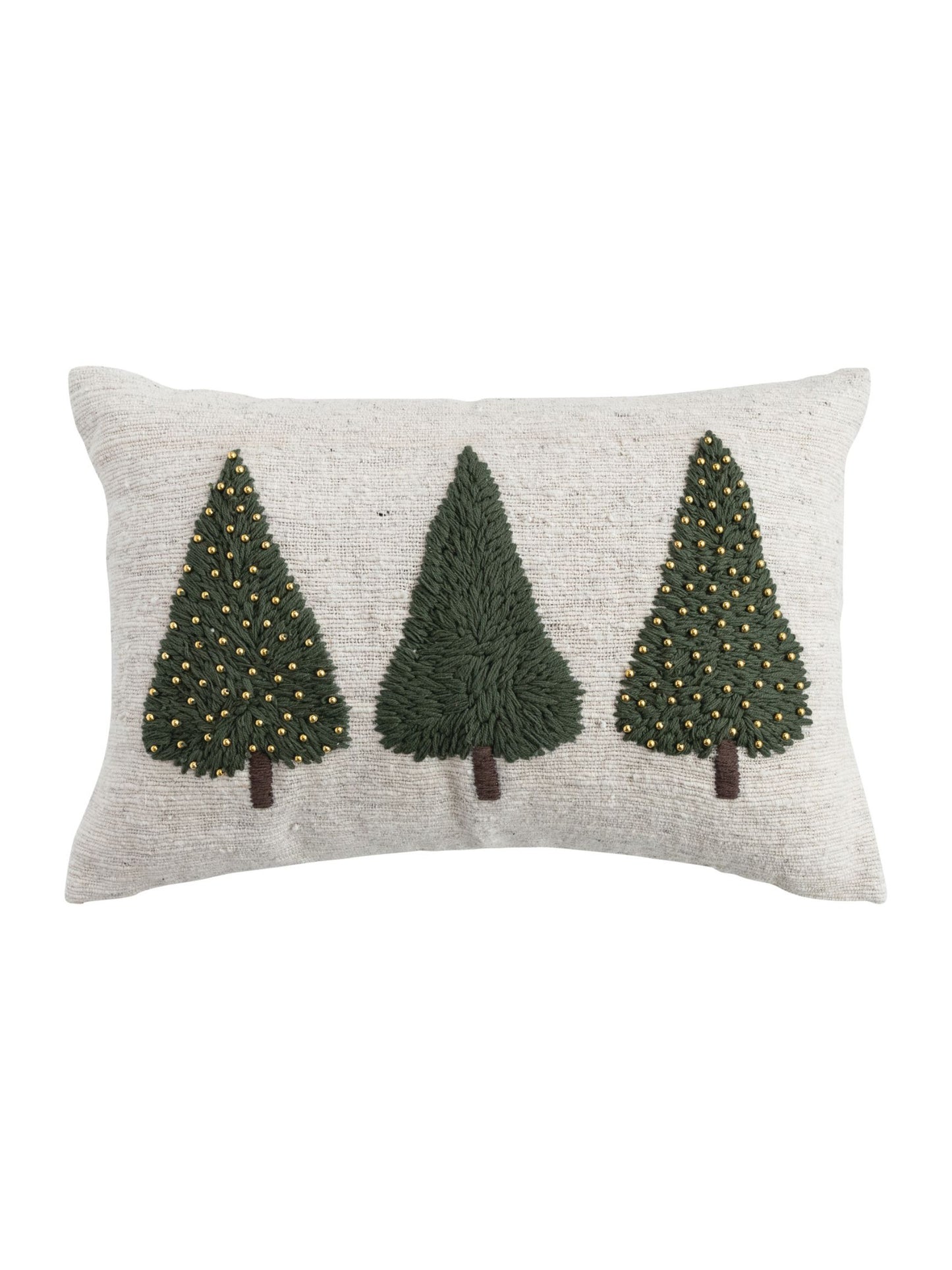 Trees and Beads Lumbar Pillow