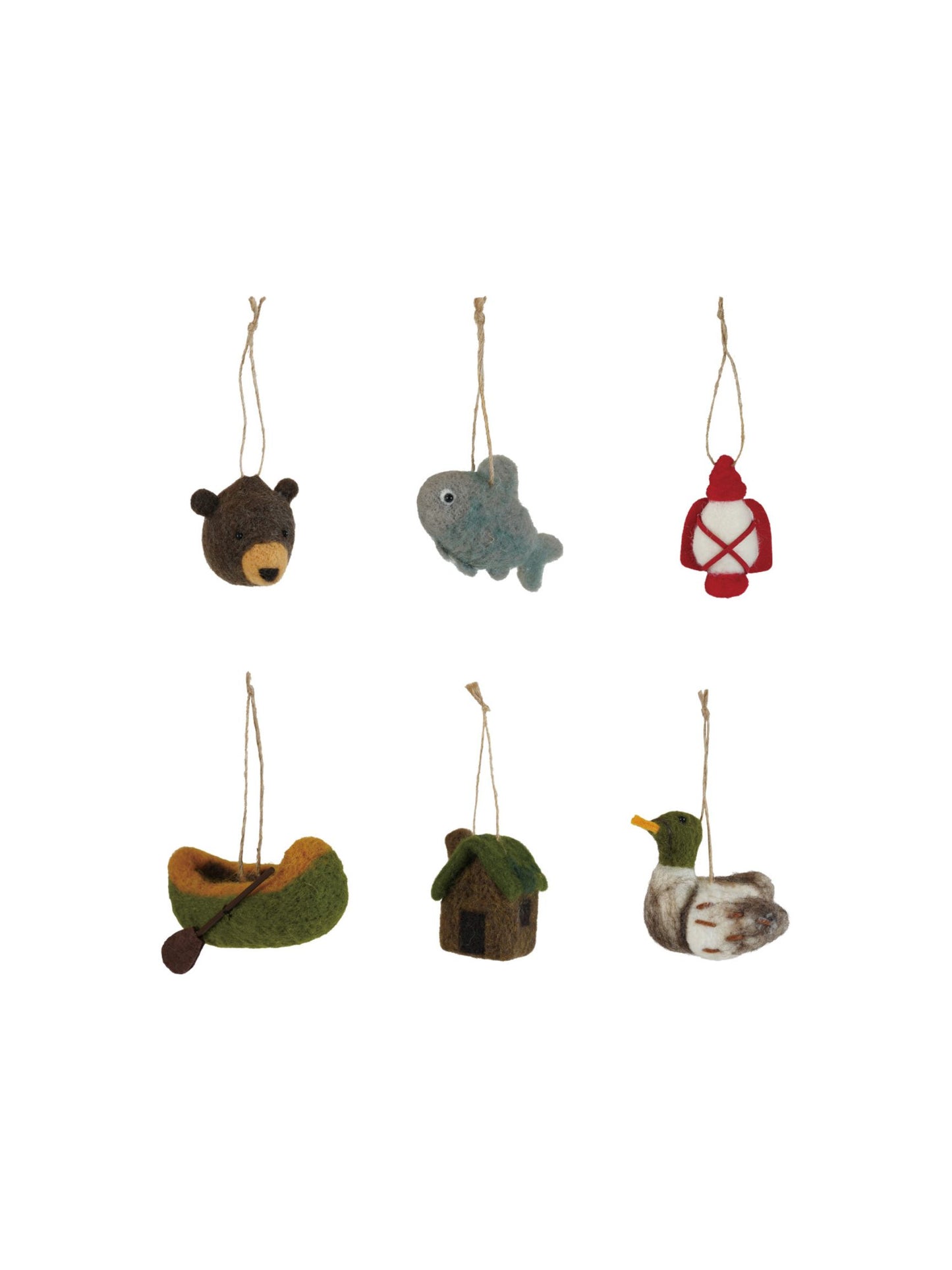Wool Felt Outdoor Icon Ornament