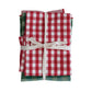 Holiday Woven Cotton Tea Towels - Set of 3