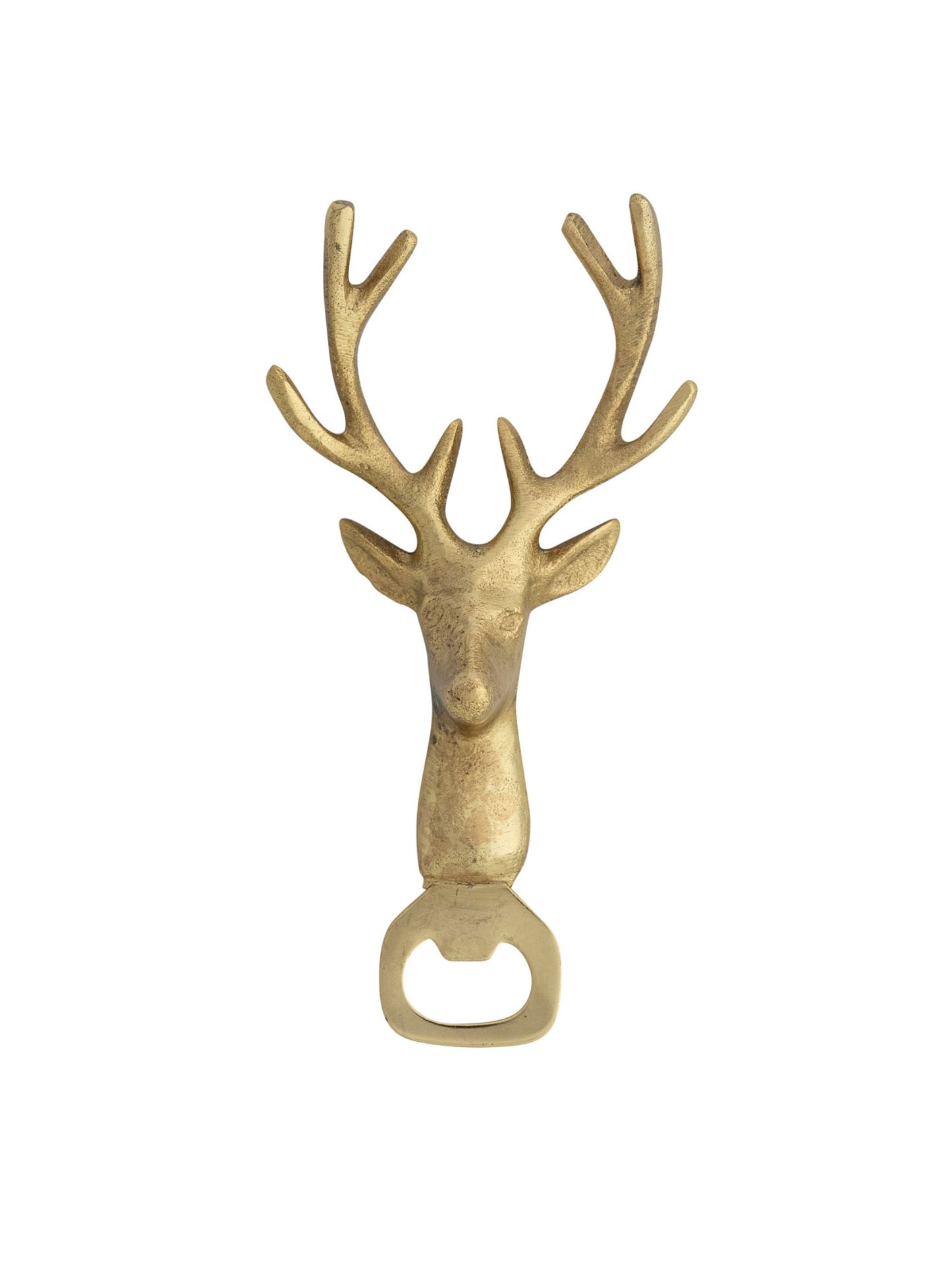 Cast Aluminum Deer Head Shaped Bottle Opener