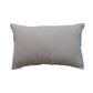 Cotton Lumbar Pillow w/ Mistletoe Pattern