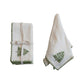 Cotton Napkins w/ Embroidered Tree & Edge