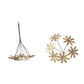 Metal Vintage Reproduction Toleware Flower Bunch