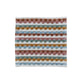 Woven Cotton Terry Dish Cloth w/ Geometric Pattern & Loop