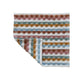 Woven Cotton Terry Dish Cloth w/ Geometric Pattern & Loop