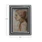 Black and White Striped Photo Frame