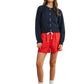 Long Sleeve Buttoned Cropped Cardigan