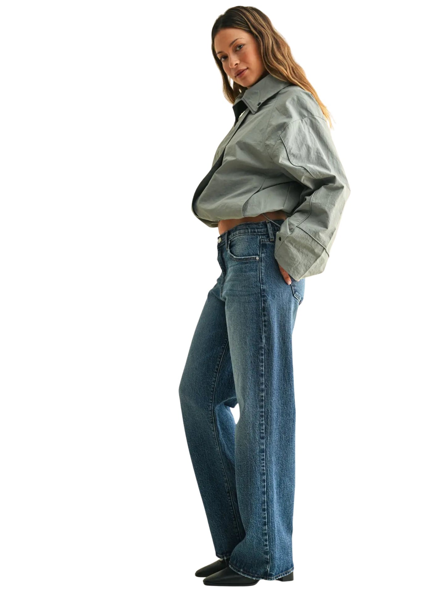 Lightweight Relaxed Straight Denim