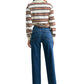 Classic Mid Rise Straight Denim