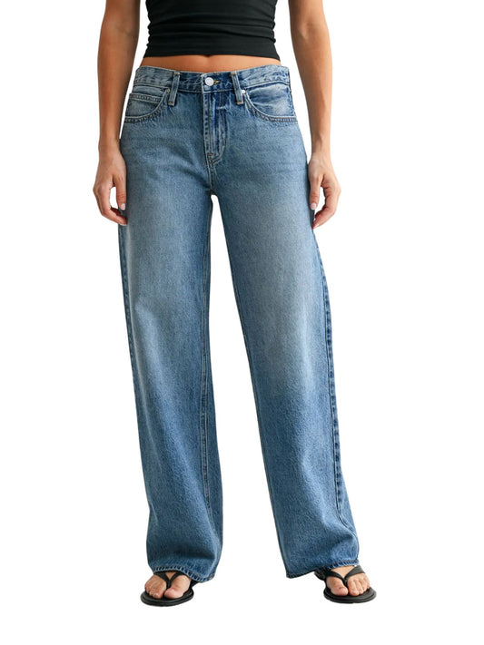 Classic Vintage Non Stretch Straight Denim