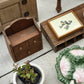 Vintage Primitive Wood Wall Cabinet