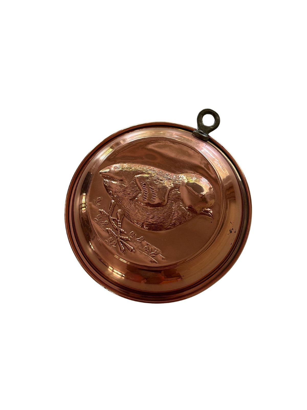 Vintage Copper Bird Mold
