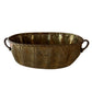 Vintage Brass Footed Bowl / Planter