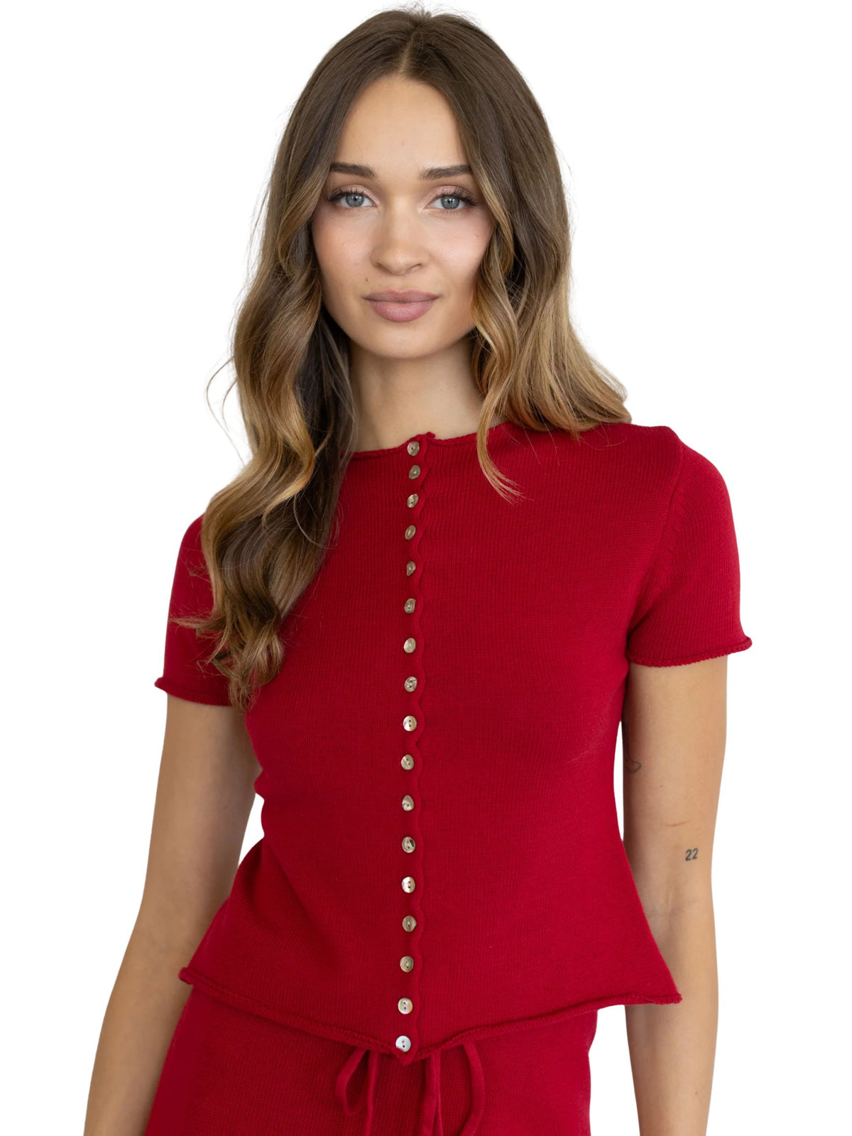 The Paula Button Up Top