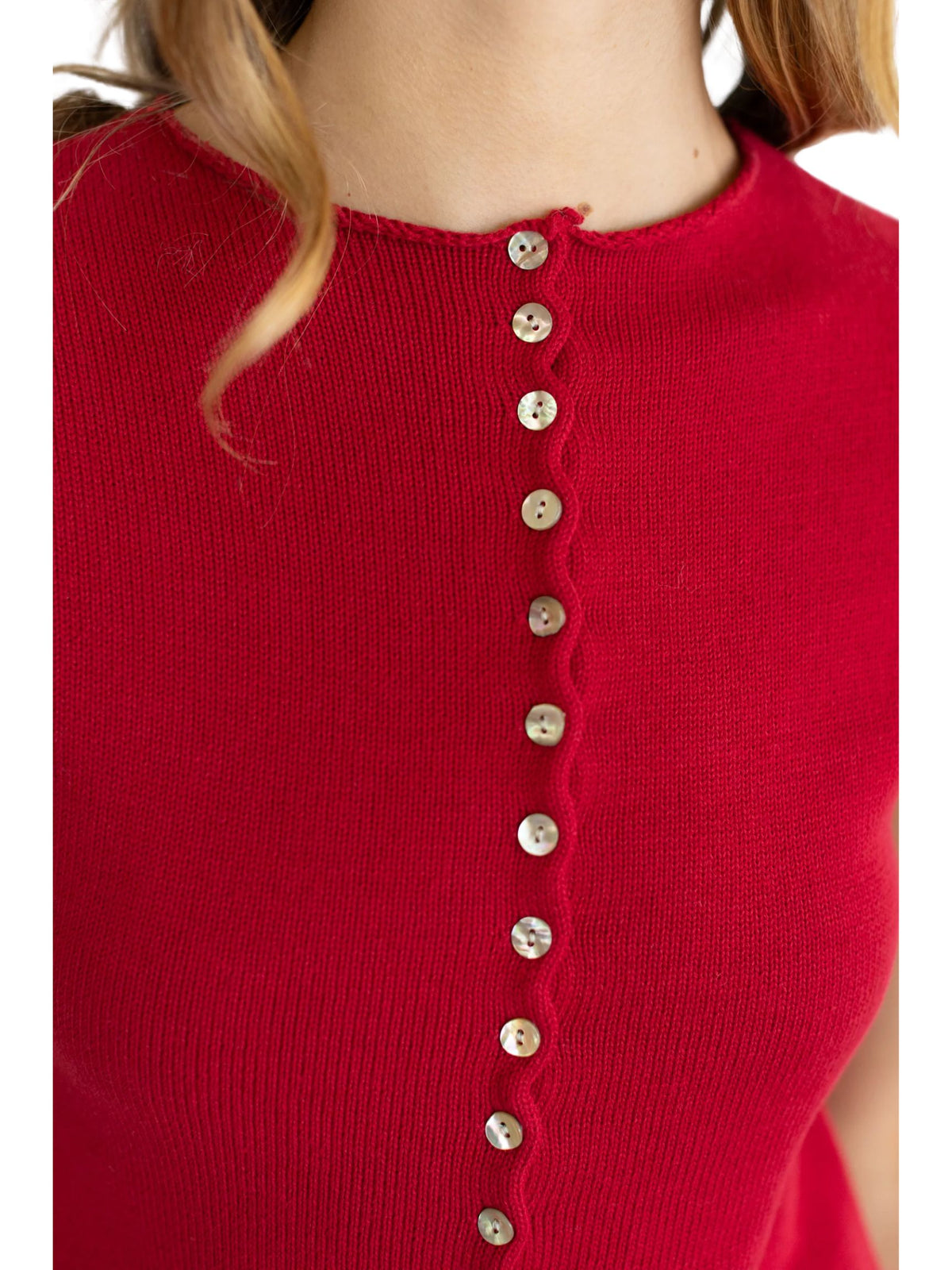 The Paula Button Up Top