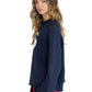 Navy Swan Sweater
