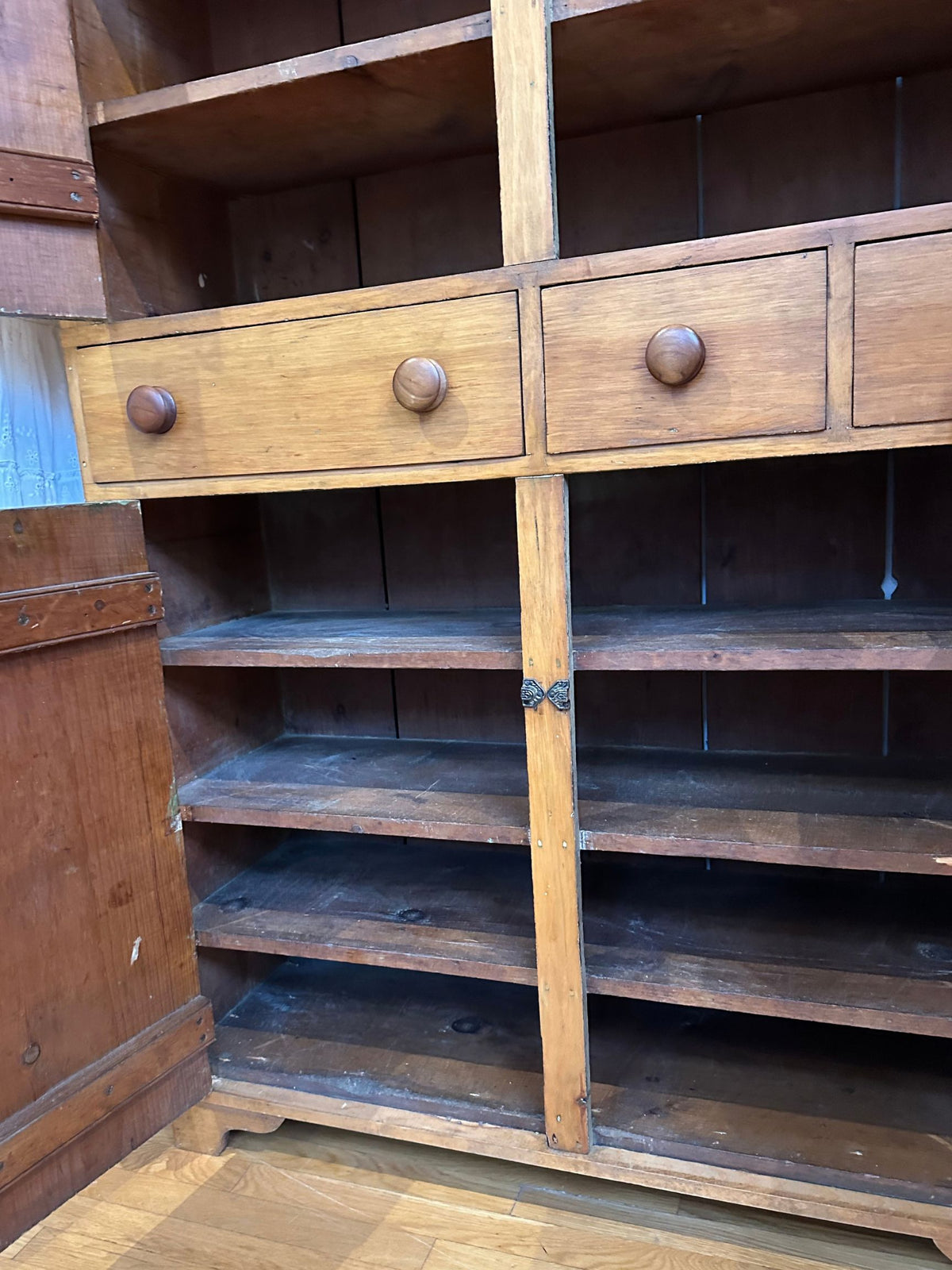 Vintage 19th Century Pine Cupcoard - Pick Up Only