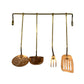 Vintage Four-piece Copper Kitchen Utensil Set