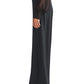 Wide-leg Center Seam Pull-on Trousers