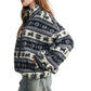 Fair Isle Sherpa Fleece Zip Jacket