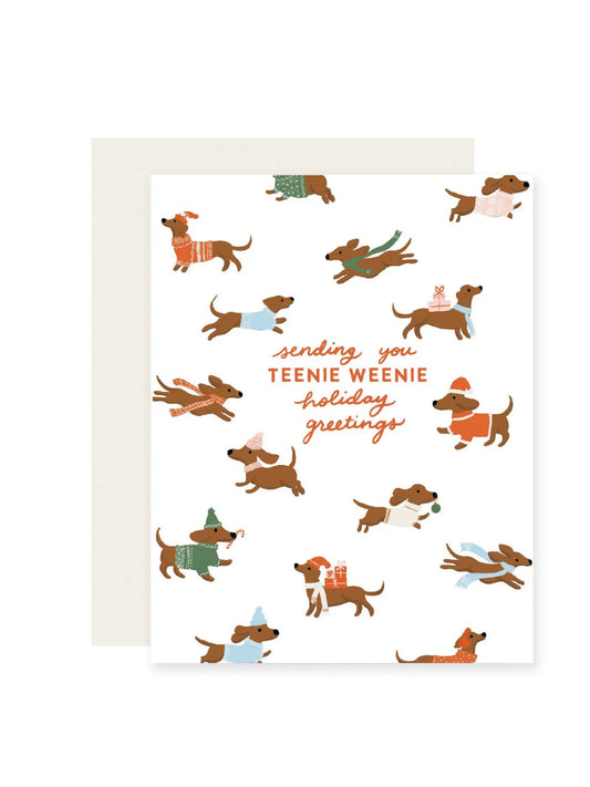 Teenie Weenie Dog Holiday