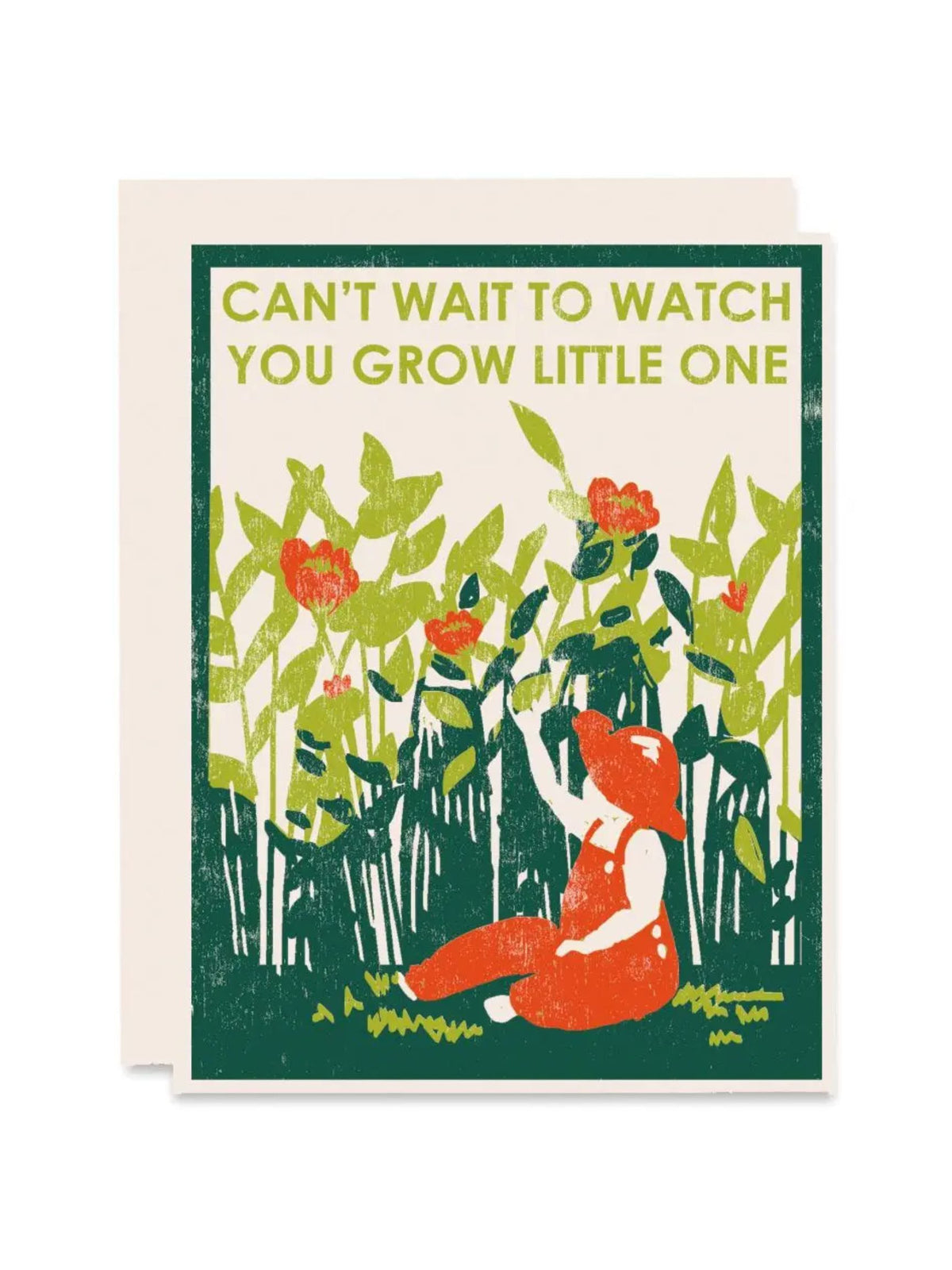 Watch You Grow New Baby Card