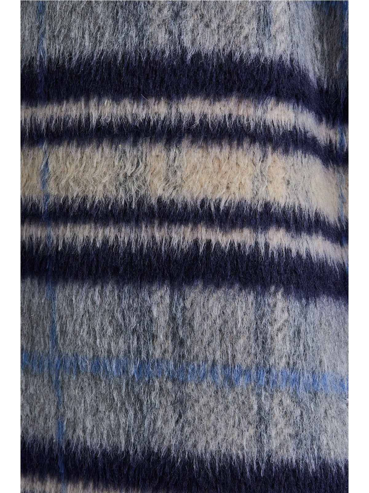 A-Line Plaid Coat