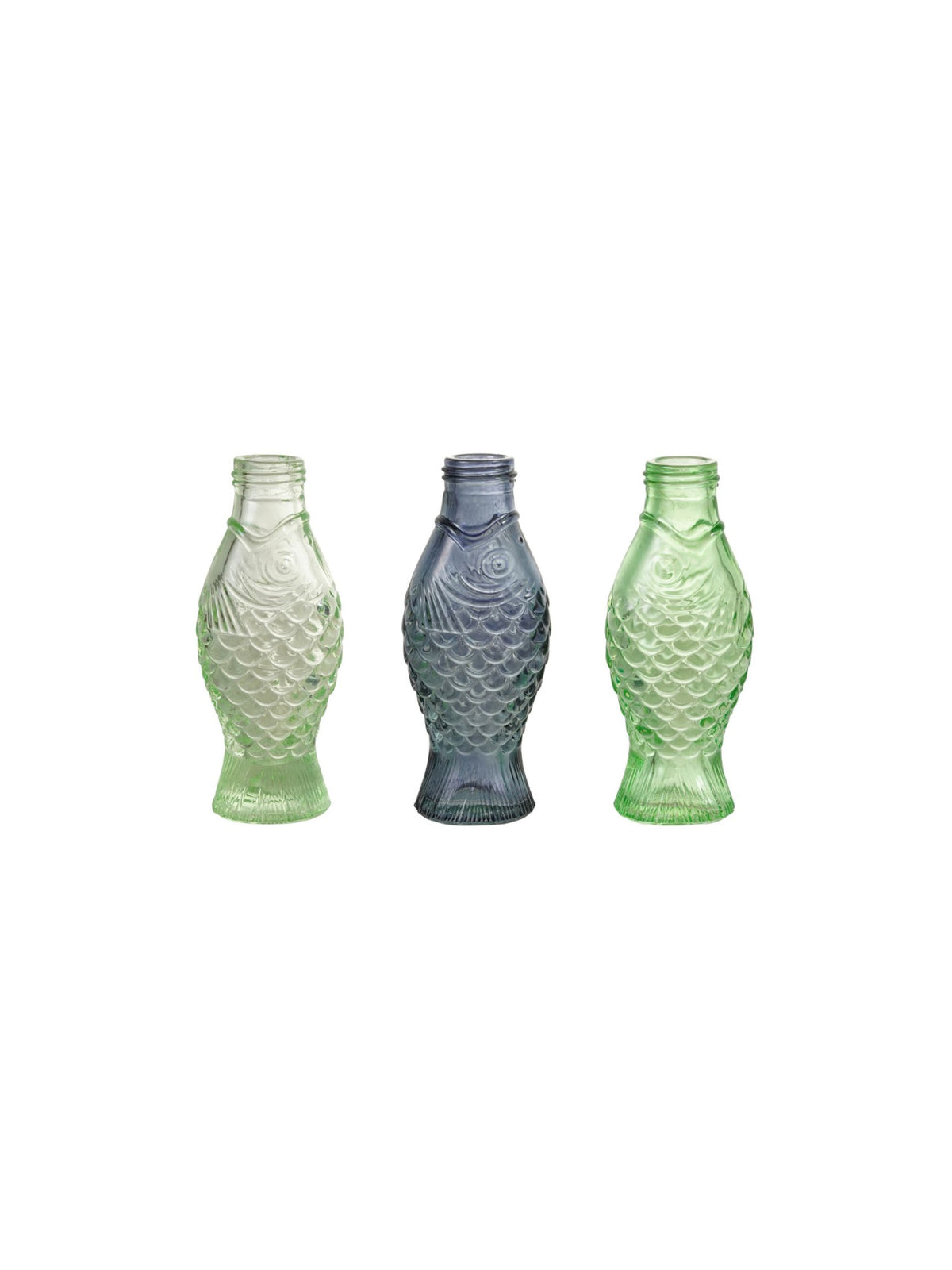 Glass Fish Shaped Vase
