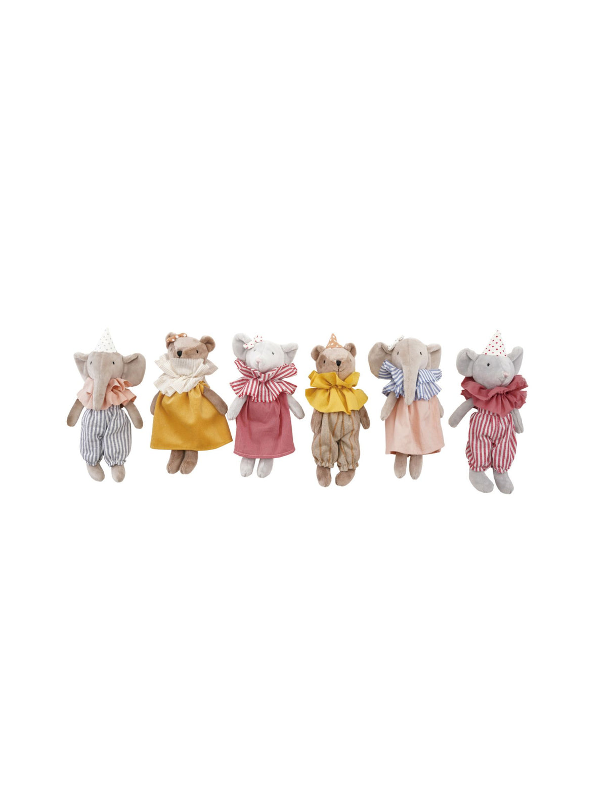 Plush Animal in Ruff Collar