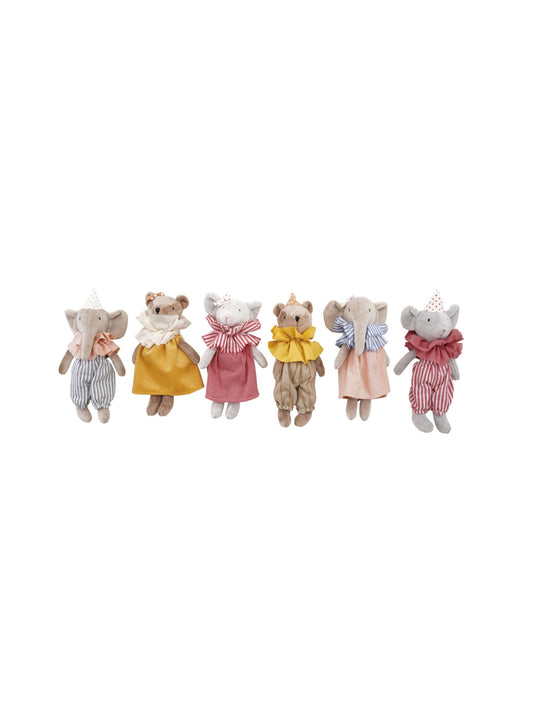 Plush Animal in Ruff Collar