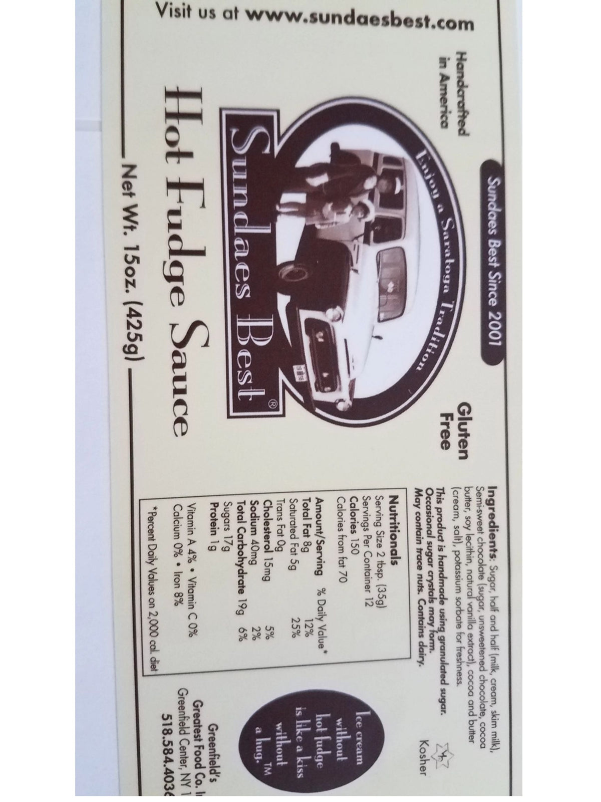 Original Sundaes Best Hot Fudge Sauce