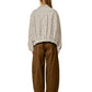 Plaid Funnel Neck Bomber Jacket