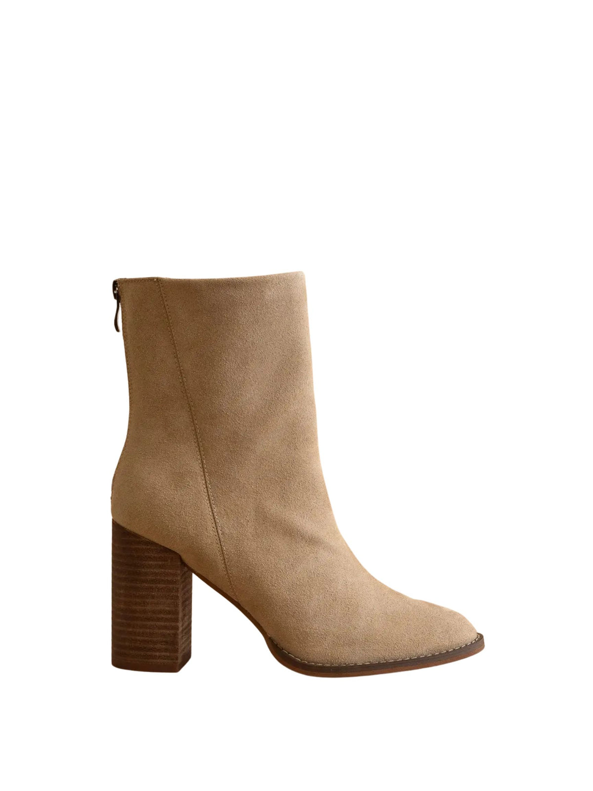 The Maxine Suede Bootie