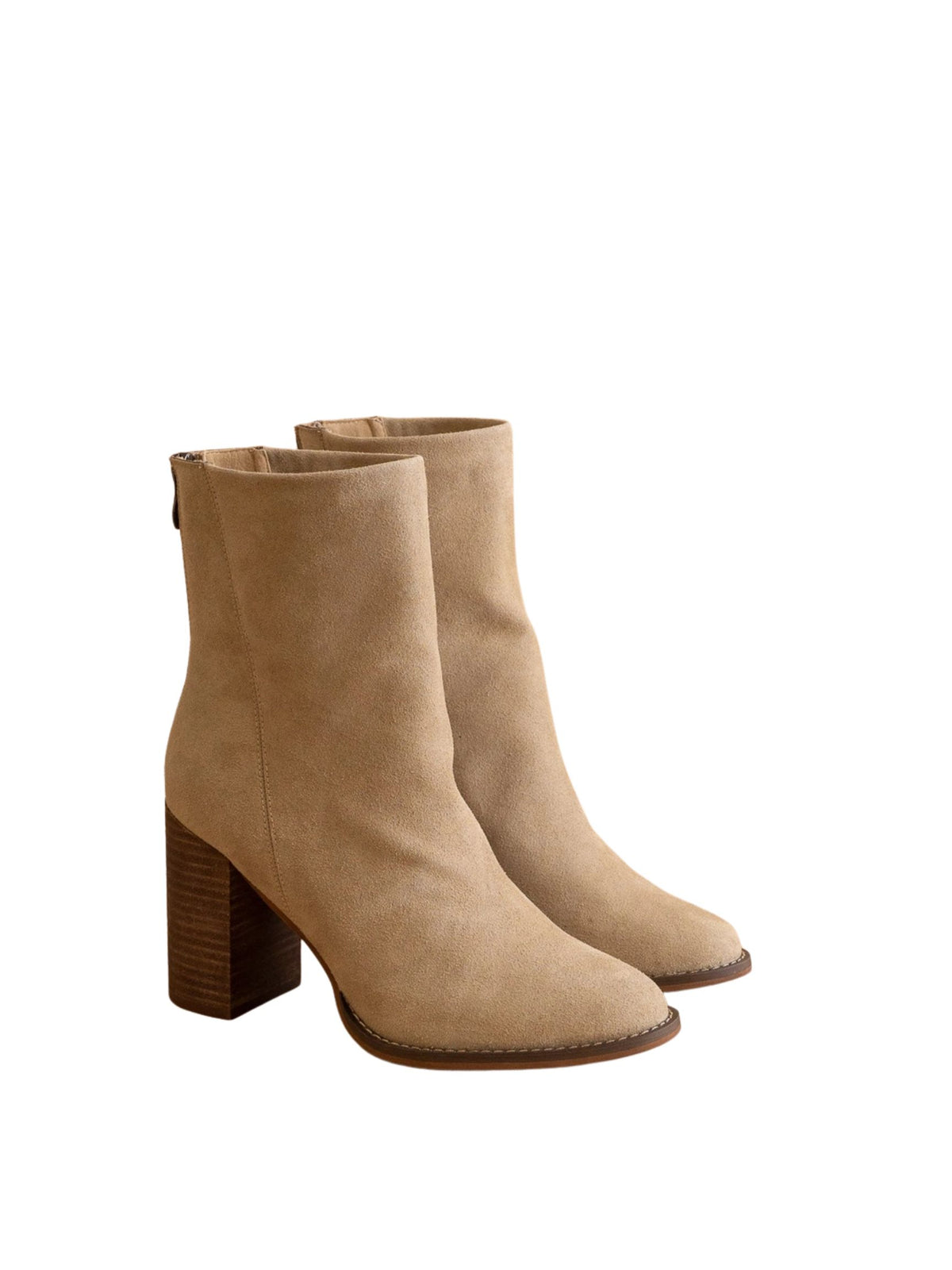 The Maxine Suede Bootie