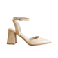 The Princess White Pointed Toe Heel
