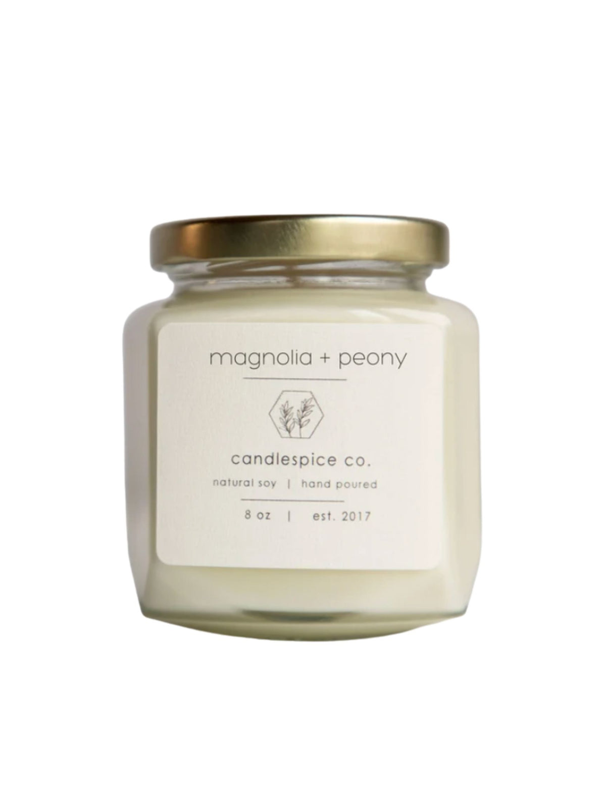 Magnolia + Peony Candle