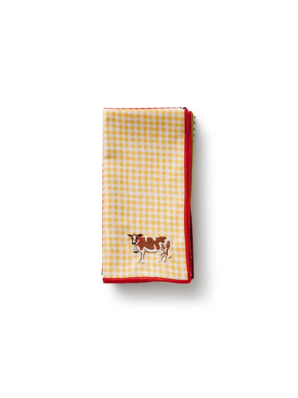 Home Sweet Home Embroidered Cotton Napkins