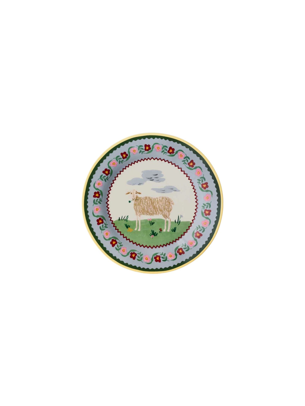 Home Sweet Home Porcelain Dessert Plate