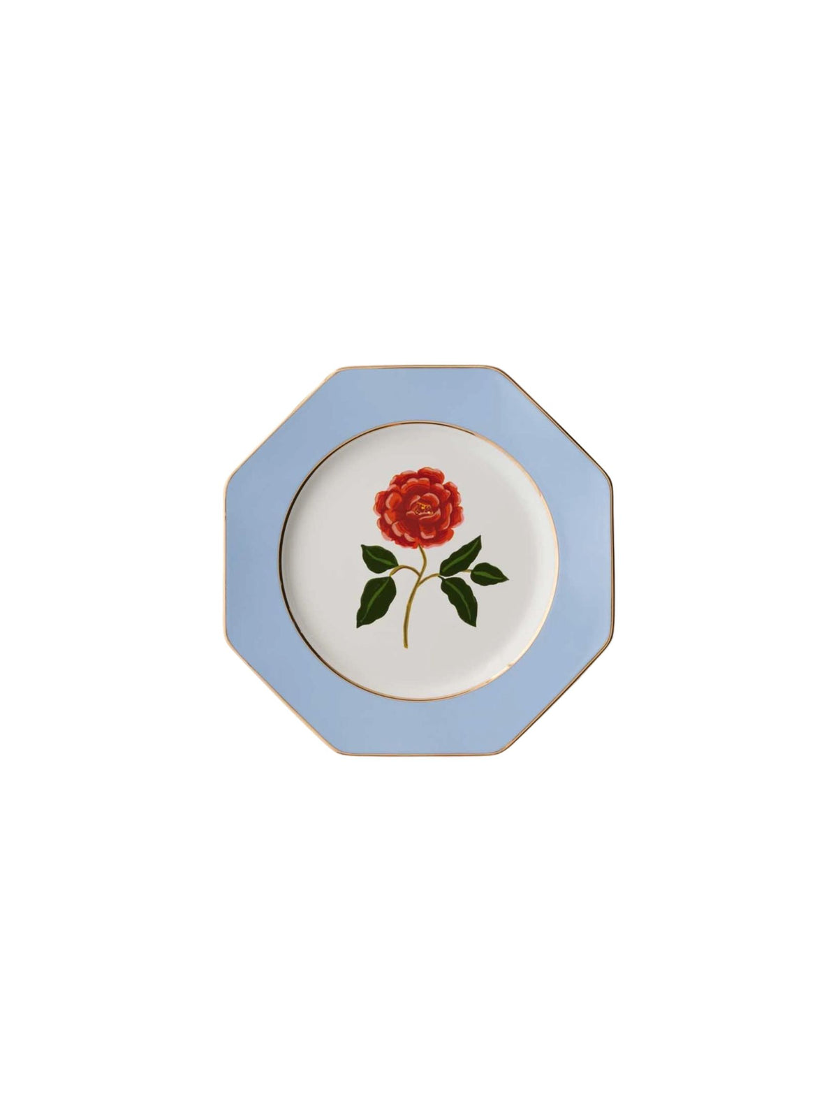 Roses Porcelain Dessert Plate