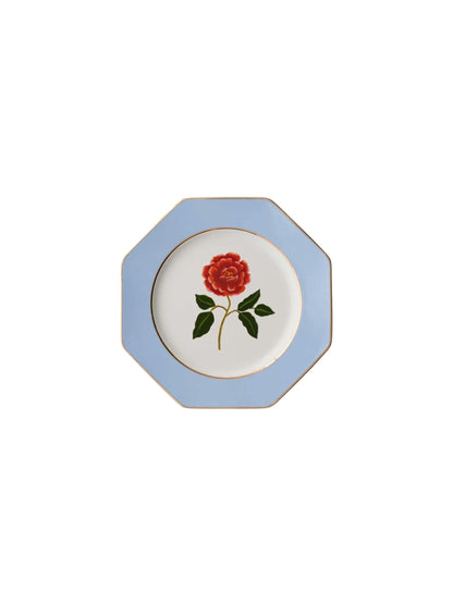 Roses Porcelain Dessert Plate