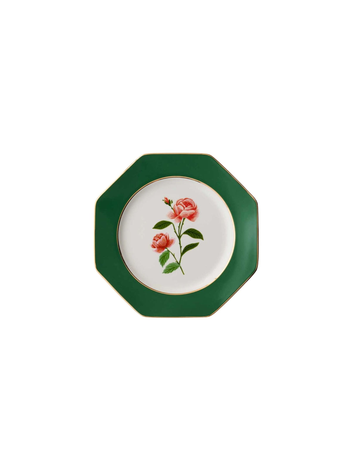 Roses Porcelain Dessert Plate