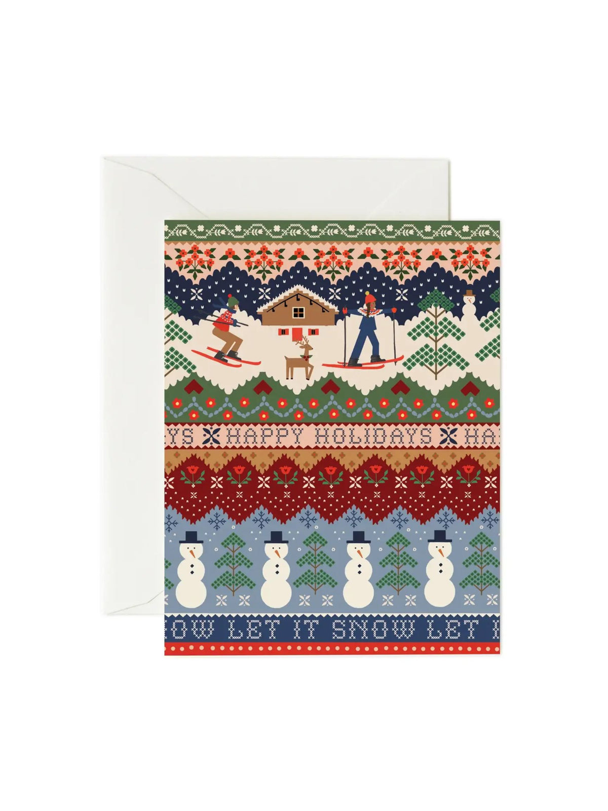 Ski Chalet Card