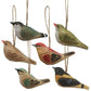 Carved Wood Bird Ornament