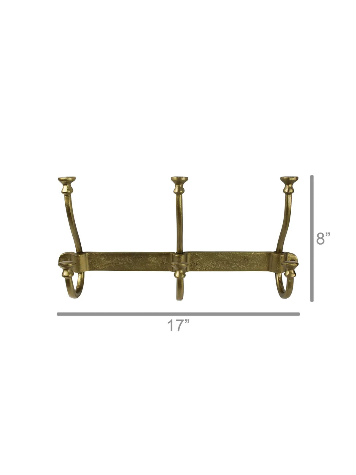 Brass Murphy Hook Rail - 3